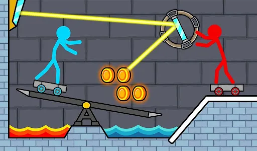Red and Blue Stick: Animation screenshot