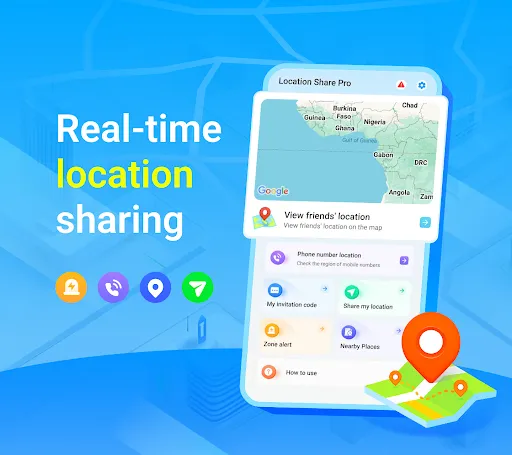 Location Share Pro screenshot