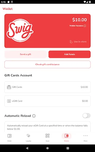Swig Drinks screenshot