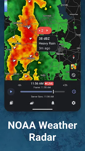 Rain Viewer: Weather Radar Map screenshot