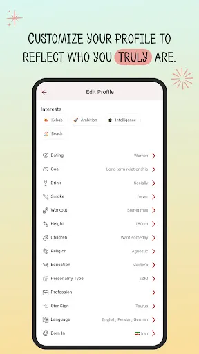 Azizam - Persian Dating App screenshot