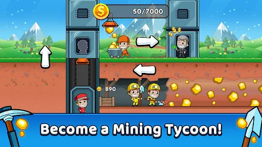 Idle Miner Tycoon: Gold Games screenshot