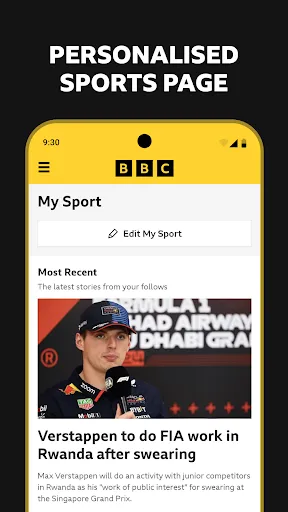 BBC Sport - News & Live Scores screenshot