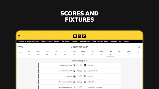 BBC Sport - News & Live Scores screenshot
