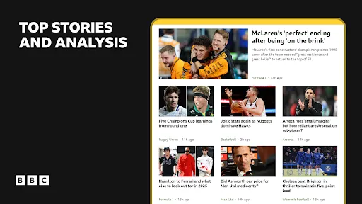 BBC Sport - News & Live Scores screenshot