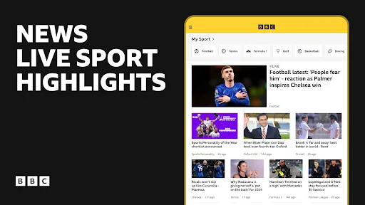 BBC Sport - News & Live Scores screenshot