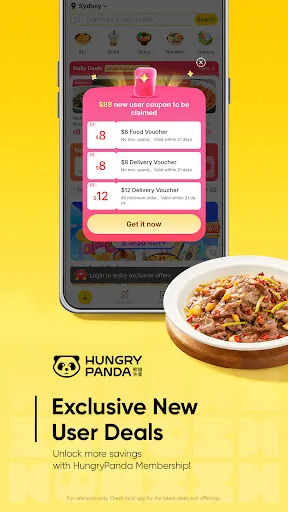 HungryPanda: Food Delivery screenshot