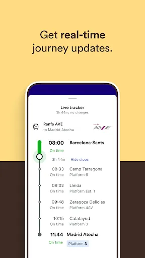 Trainline: Train travel Europe screenshot
