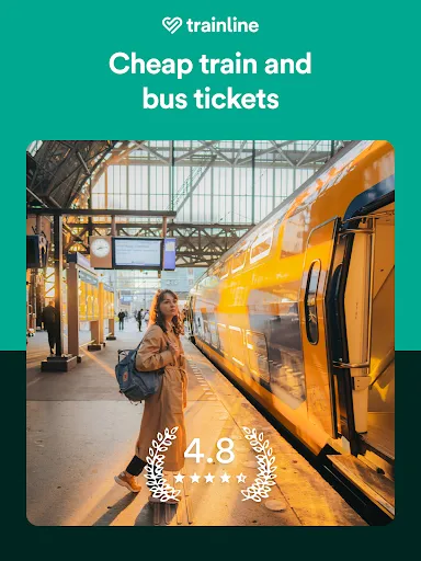 Trainline: Train travel Europe screenshot