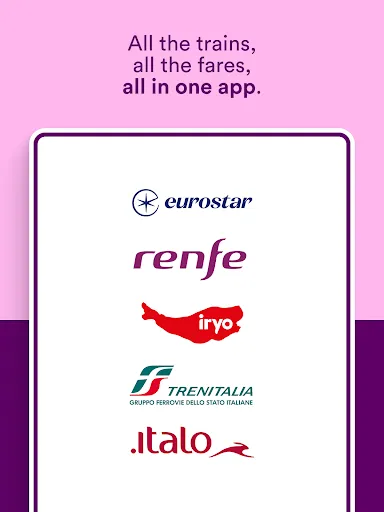Trainline: Train travel Europe screenshot