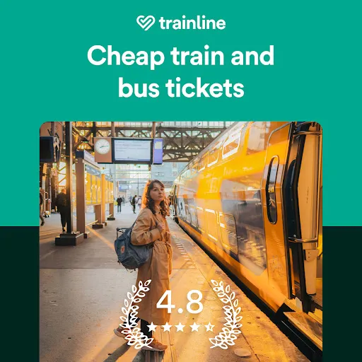 Trainline: Train travel Europe screenshot