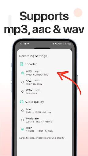 Voice Recorder - XVoice screenshot