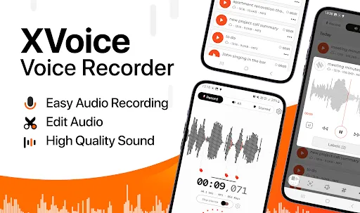 Voice Recorder - XVoice screenshot