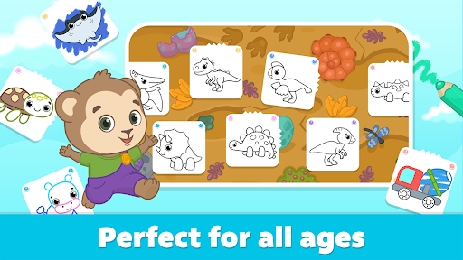 Coloring for Kids: Drawing 2-6 screenshot