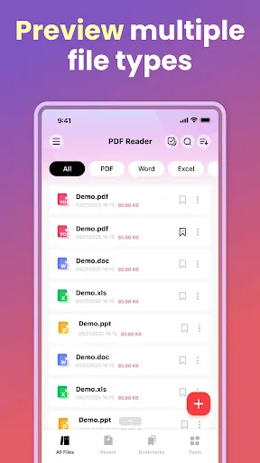 All-in-One PDF & Docs Reader screenshot