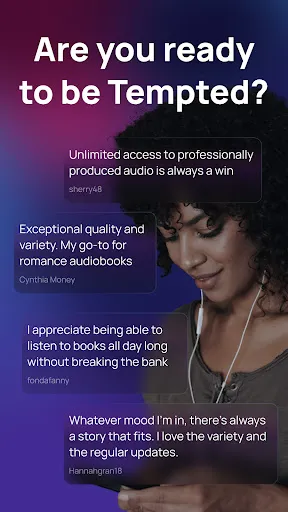 Tempt: Romance Audiobooks screenshot