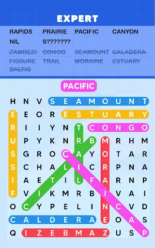 Word Search Puzzle Challenge screenshot