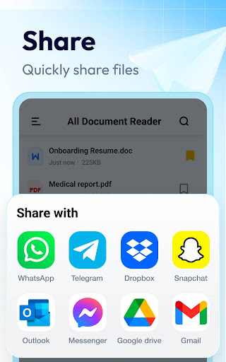 Document Reader & PDF Editor screenshot