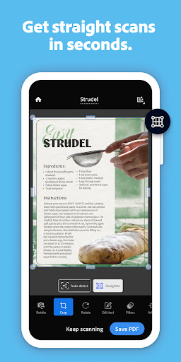 Adobe Scan AI PDF Scanner, OCR screenshot