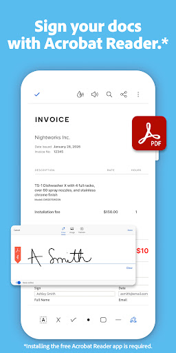 Adobe Scan AI PDF Scanner, OCR screenshot