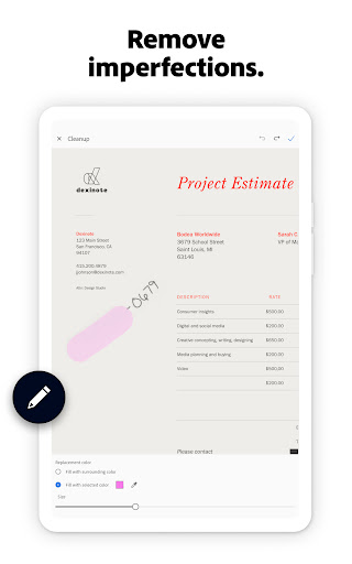 Adobe Scan AI PDF Scanner, OCR screenshot