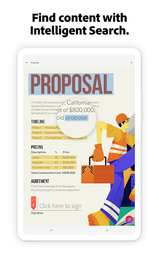 Adobe Scan AI PDF Scanner, OCR screenshot