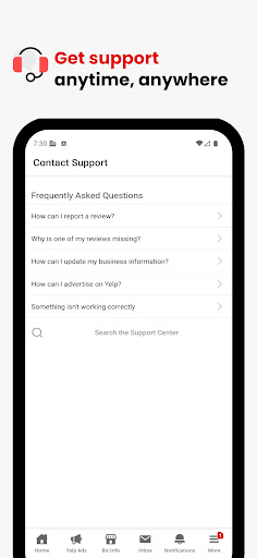 Yelp for Business screenshot