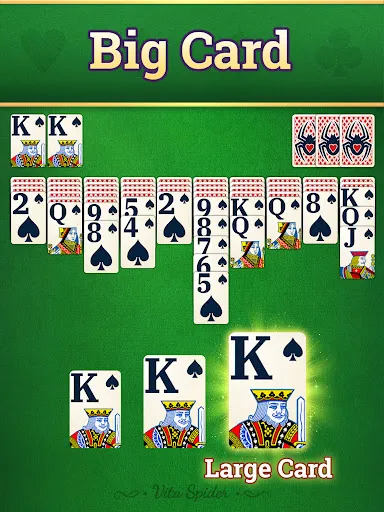 Vita Spider Solitaire screenshot
