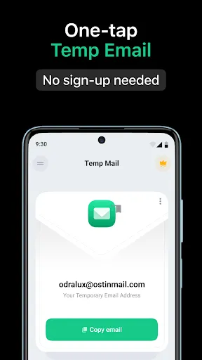 Temp Mail - Temporary Email screenshot