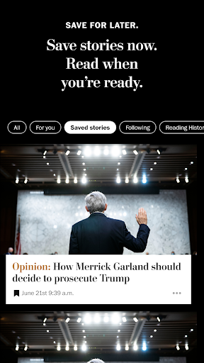 Washington Post: Live News screenshot