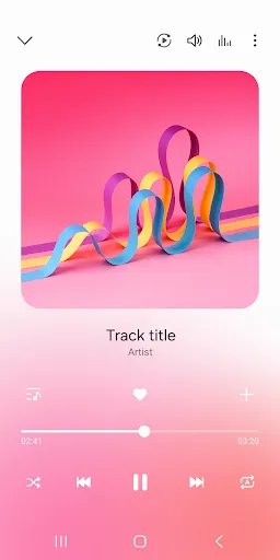 Samsung Music screenshot