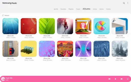 Samsung Music screenshot