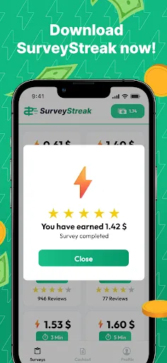 SurveyStreak - Earn Money screenshot