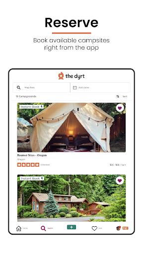 The Dyrt: RV & Free Camping screenshot