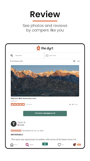 The Dyrt: RV & Free Camping screenshot