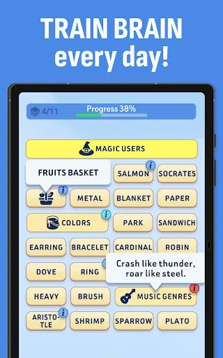 Word Bridges Logic Connections screenshot
