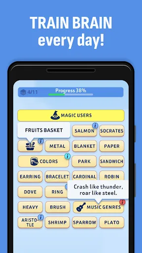 Word Bridges Logic Connections screenshot