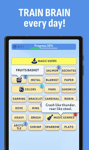 Word Bridges Logic Connections screenshot