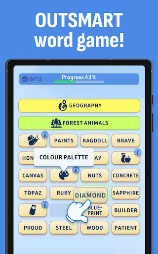 Word Bridges Logic Connections screenshot