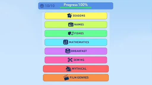 Word Bridges Logic Connections screenshot