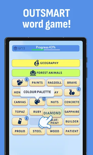 Word Bridges Logic Connections screenshot