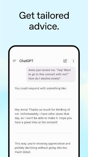 ChatGPT screenshot