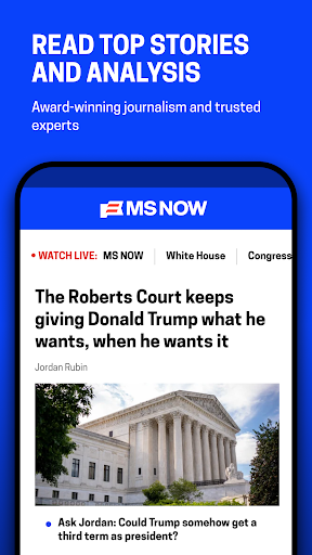 MS NOW: Watch Live News screenshot