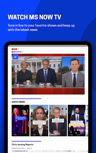 MS NOW: Watch Live News screenshot