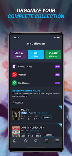 Key Collector Comics screenshot