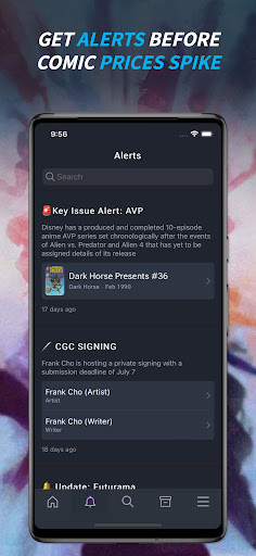 Key Collector Comics screenshot