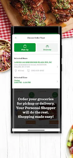 Lowes Foods screenshot