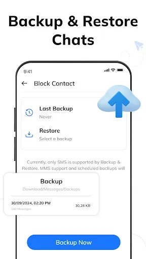 Messages: Text SMS Home App screenshot