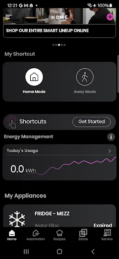 SmartHQ screenshot