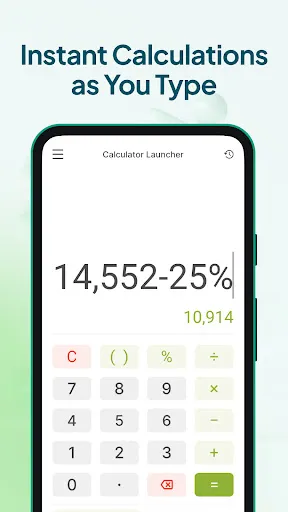 Calculator Launcher screenshot